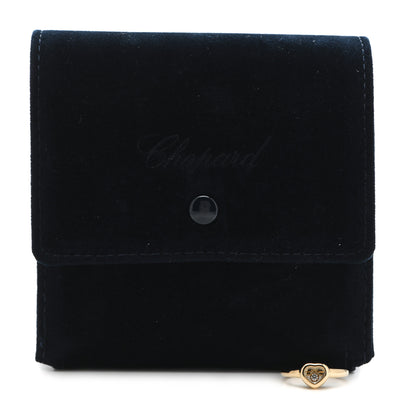 Chopard 18K Yellow Gold Diamond Happy Heart Ring 52 6 7 of 7