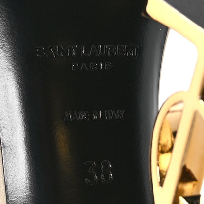 Saint Laurent Calfskin 110 Opyum Sandals 38 Real Beige 7 of 9