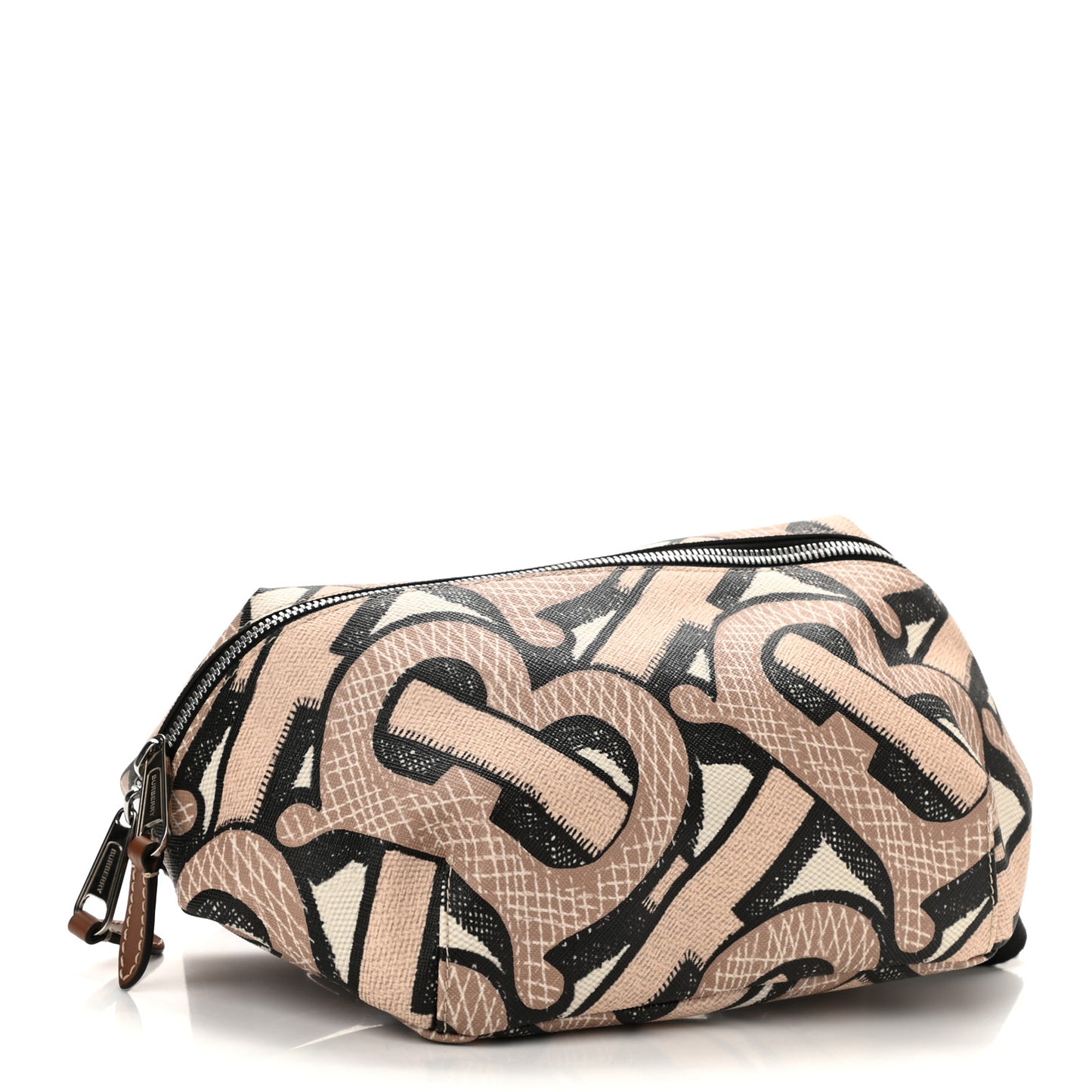 E-Canvas Monogram Medium Sonny Bum Bag Dark Beige