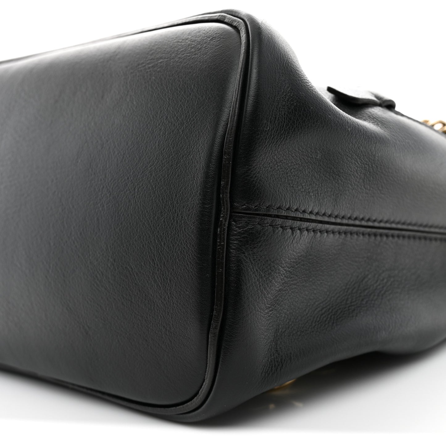 Suede Calfskin Medium Faye Backpack Black