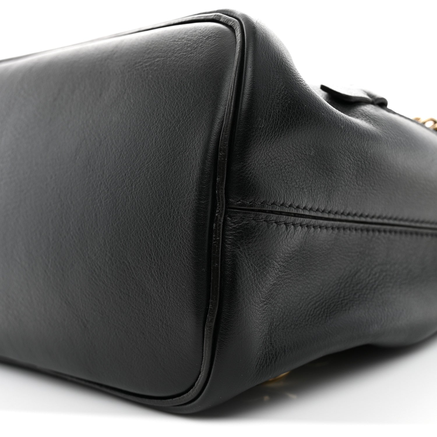 Chloe Suede Calfskin Medium Faye Backpack Black 9 of 9