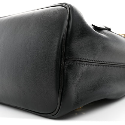 Chloe Suede Calfskin Medium Faye Backpack Black 9 of 9
