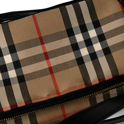 Burberry Calfskin Vintage Check Micro Camera Bag Archive Beige 12 of 12