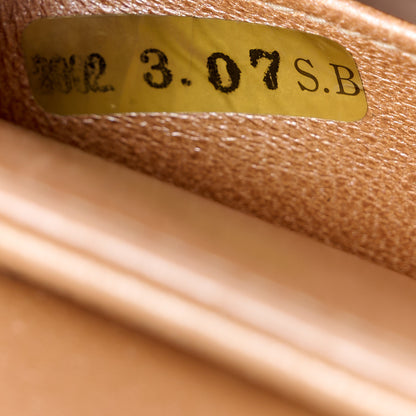 Chanel Metallic Lambskin Chocolate Bar Accordion Mademoiselle Pink 7 of 16