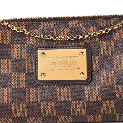 Louis Vuitton Damier Ebene Eva Clutch 10 of 10