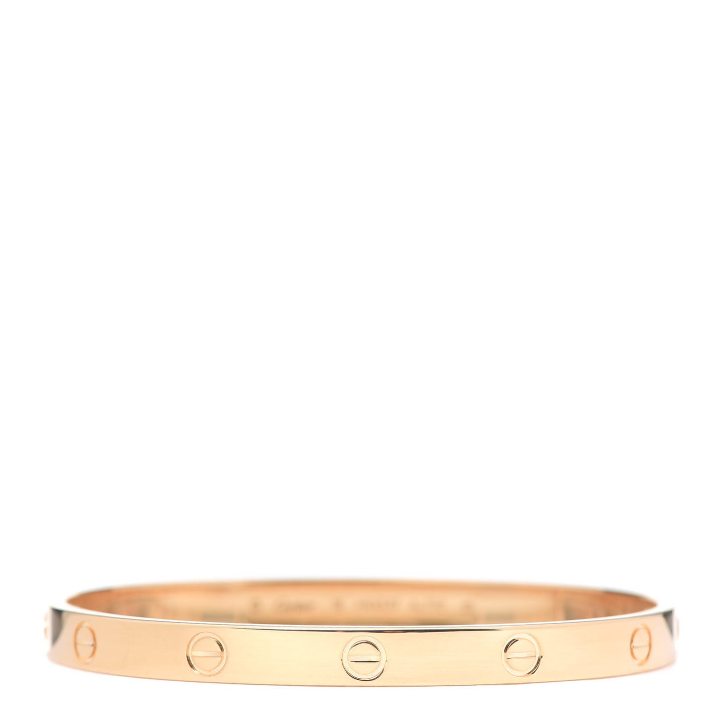 18K Yellow Gold LOVE Bracelet 19