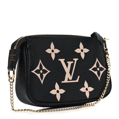 Louis Vuitton Empreinte Monogram Giant Mini Pochette Accessories Black 2 of 4