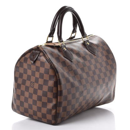 Louis Vuitton Damier Ebene Speedy 30 3 of 12