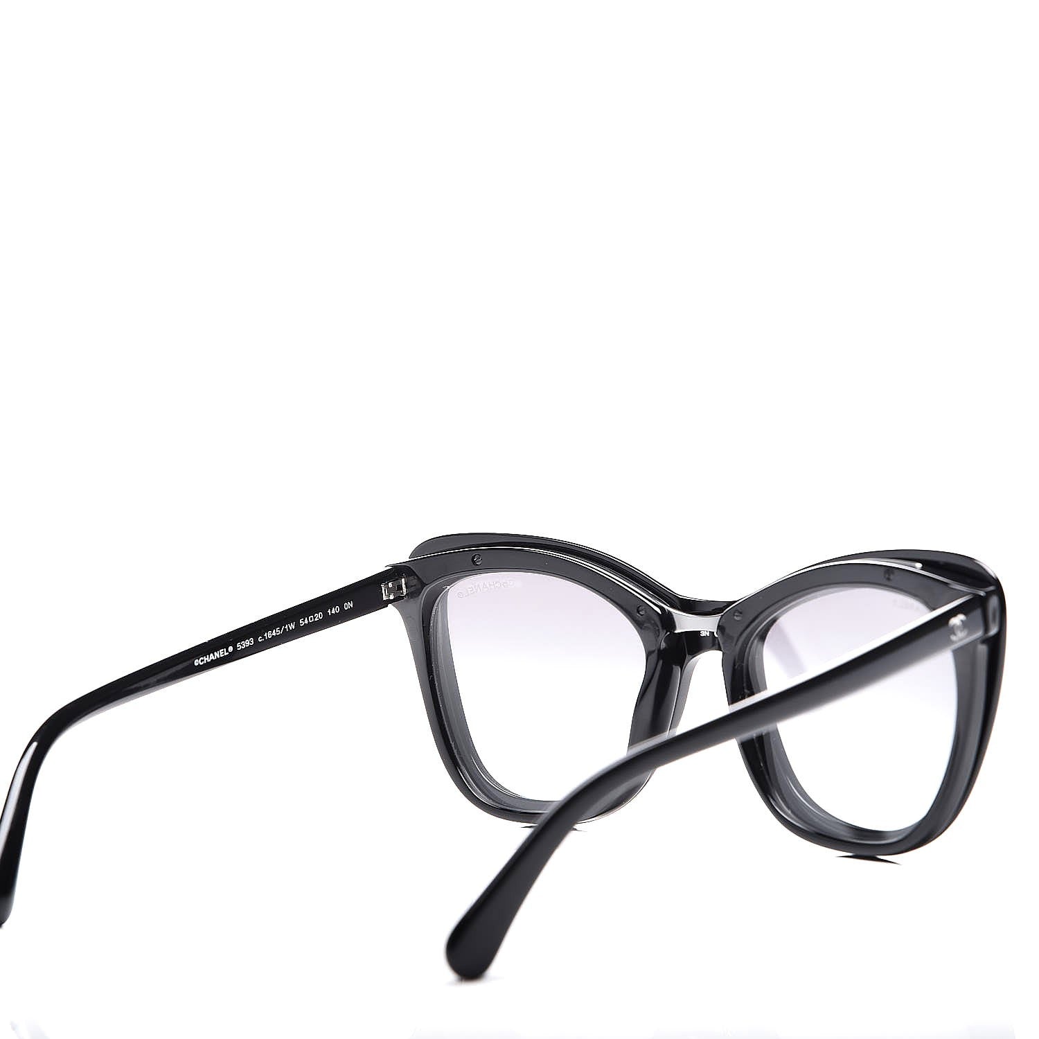 Chanel Clip On Sunglasses 5393 Black Burgundy 8 of 16