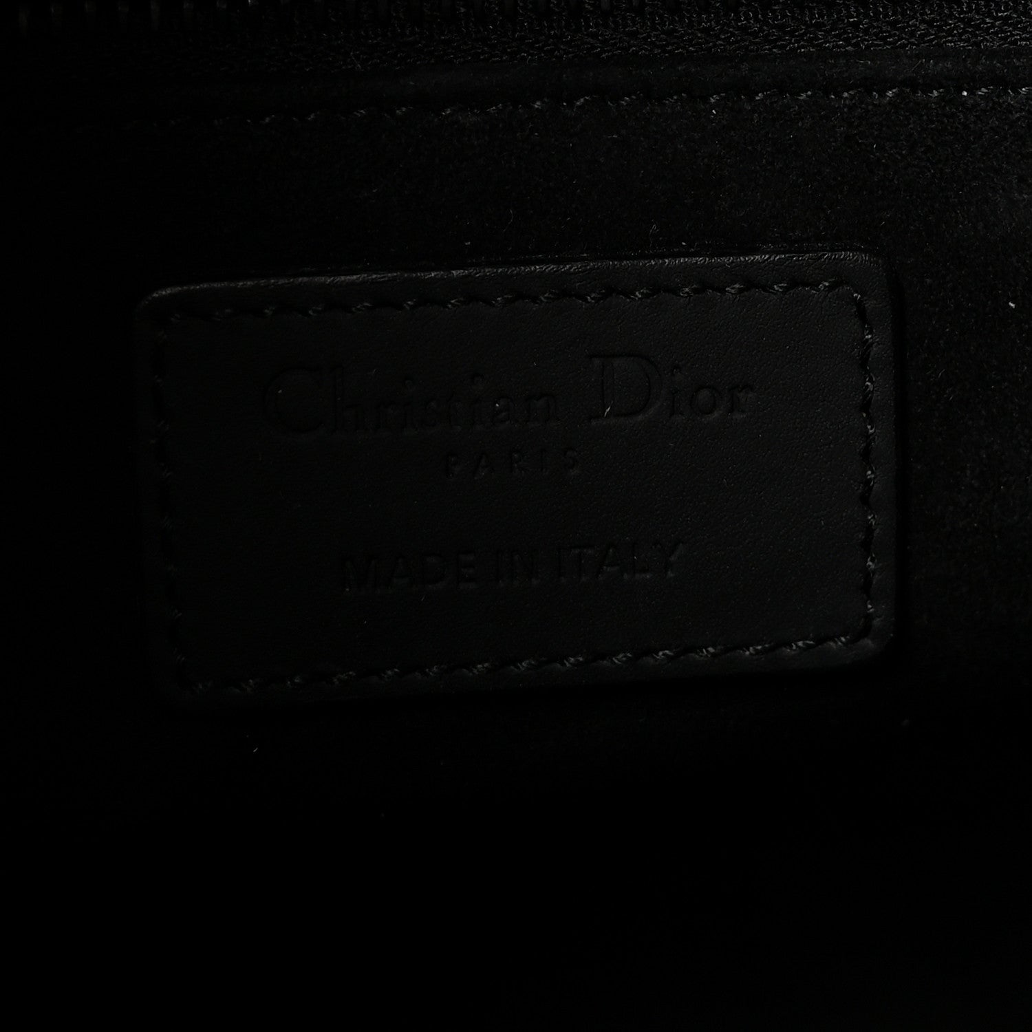 Christian Dior Ultra Matte Calfskin Cannage Medium Lady Dior Black 6 of 9