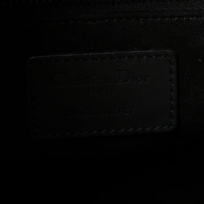 Christian Dior Ultra Matte Calfskin Cannage Medium Lady Dior Black 6 of 9