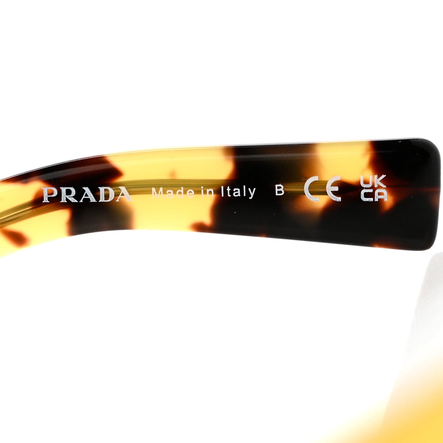 Prada Acetate Symbole Sunglasses SPR 23Y Tortoise 6 of 7