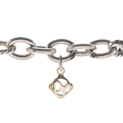 David Yurman Sterling Silver Figaro Chain Necklace 5 of 6