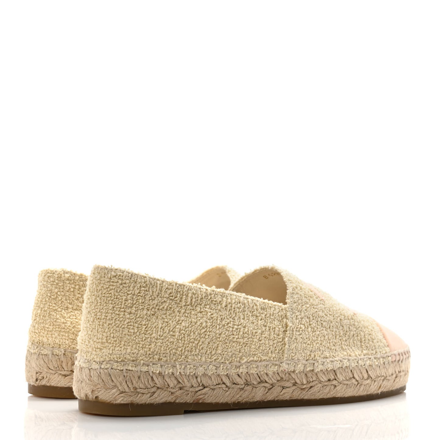 Fabric CC Espadrilles 39 Ecru Light Beige