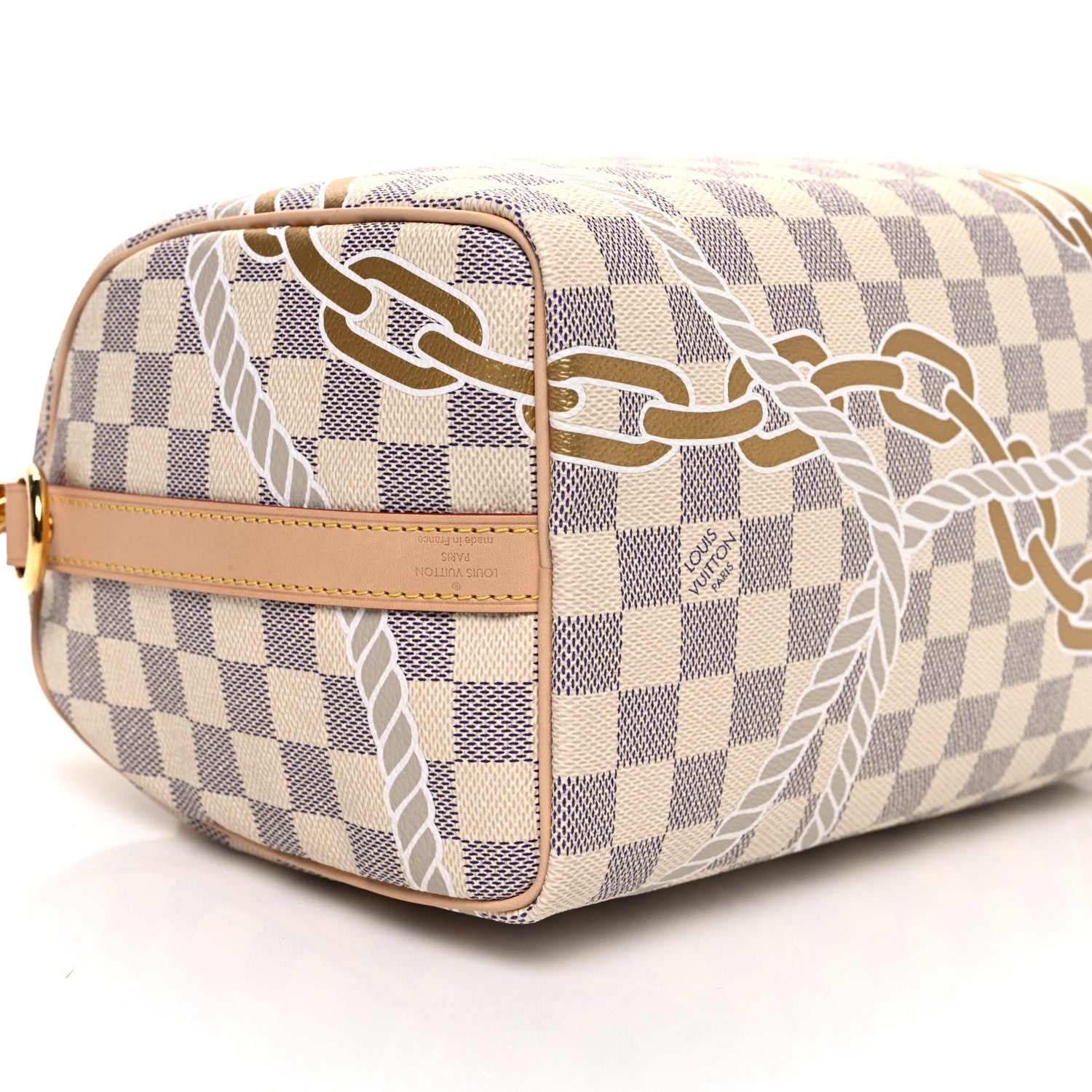Louis Vuitton Damier Azur Nautical Speedy Bandouliere 25 8 of 9