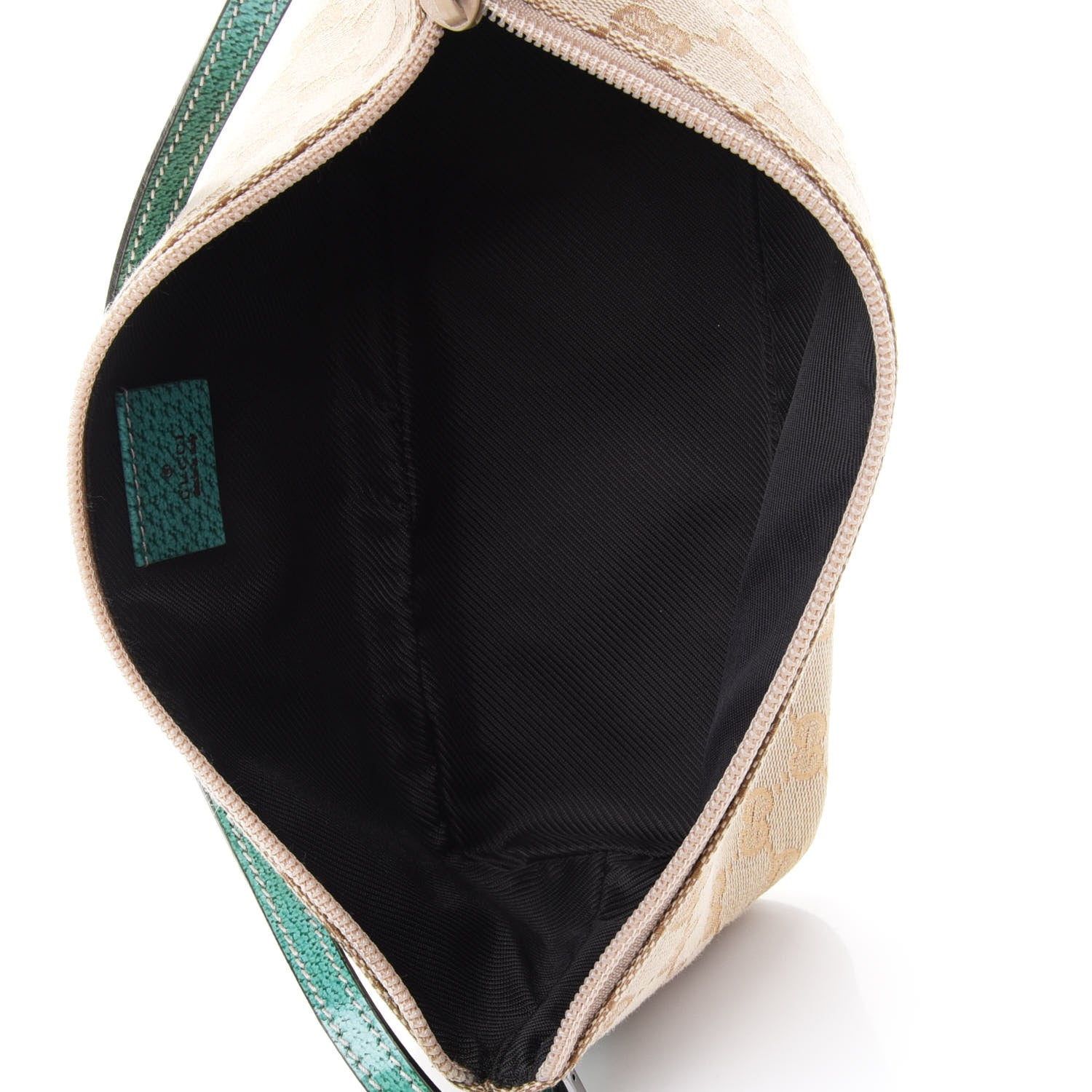 Gucci Monogram Boat Pochette Teal 4 of 4