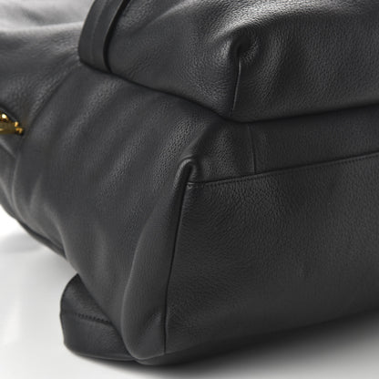 Versace Calfskin Palazzo La Medusa Backpack Black 5 of 8