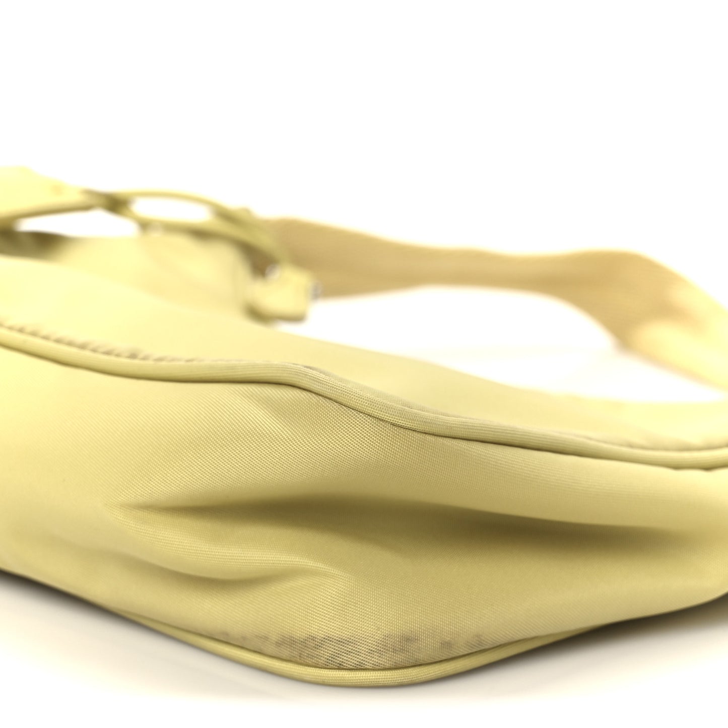 Tessuto Nylon Saffiano Mini Re-Edition 2000 Bag Ananas