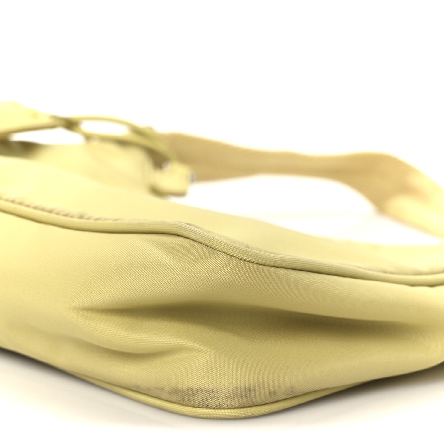 Prada Tessuto Nylon Saffiano Mini Re-Edition 2000 Bag Ananas 10 of 10