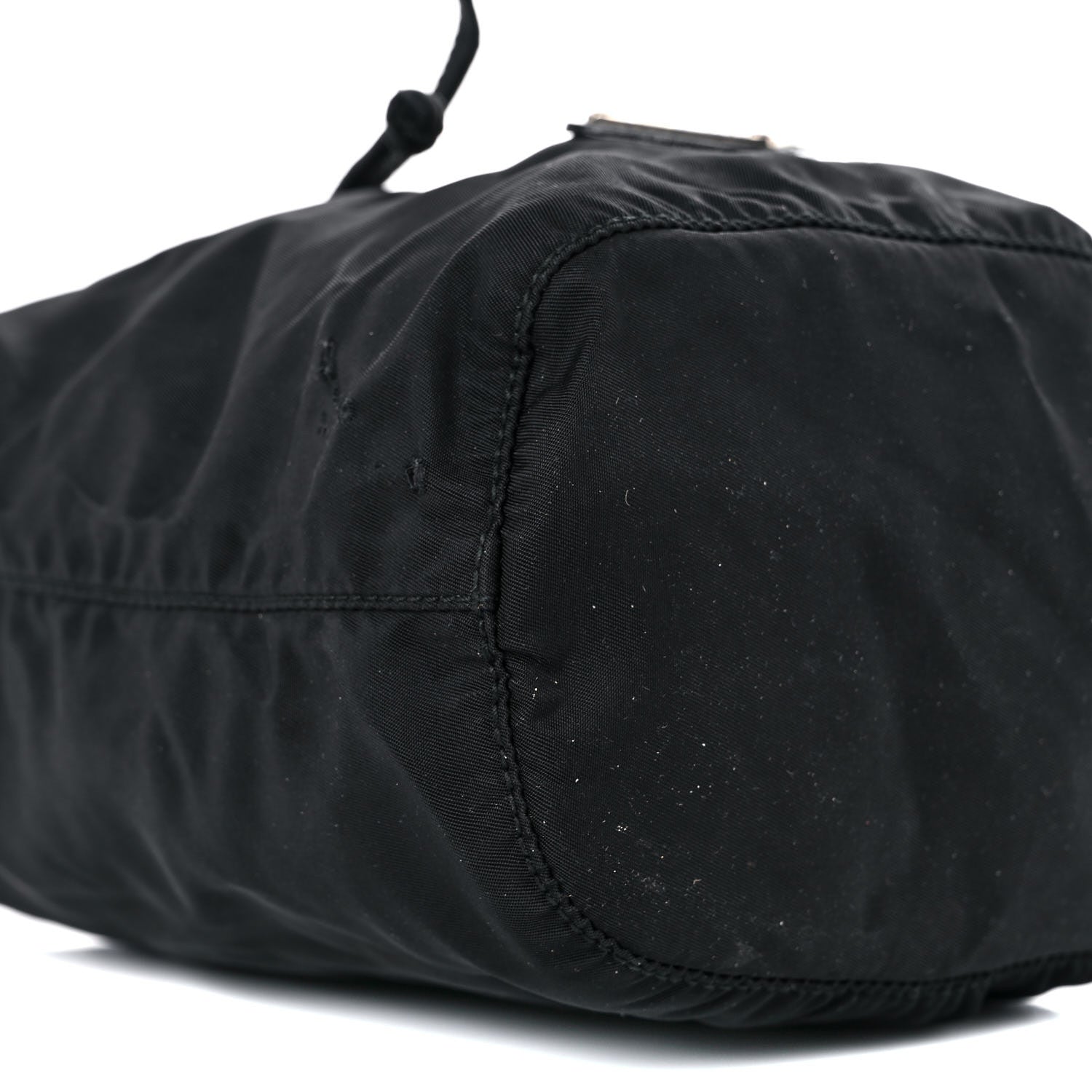 Prada Nylon Vela Drawstring Pouch Black 7 of 13