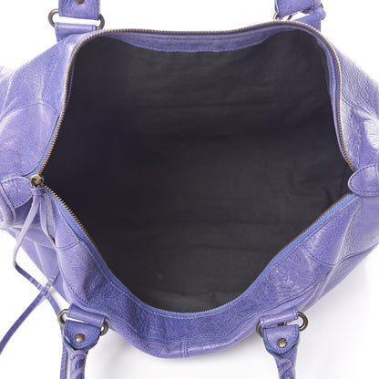 Balenciaga Agneau Classic Hardware Work Bleu Lavande 5 of 12