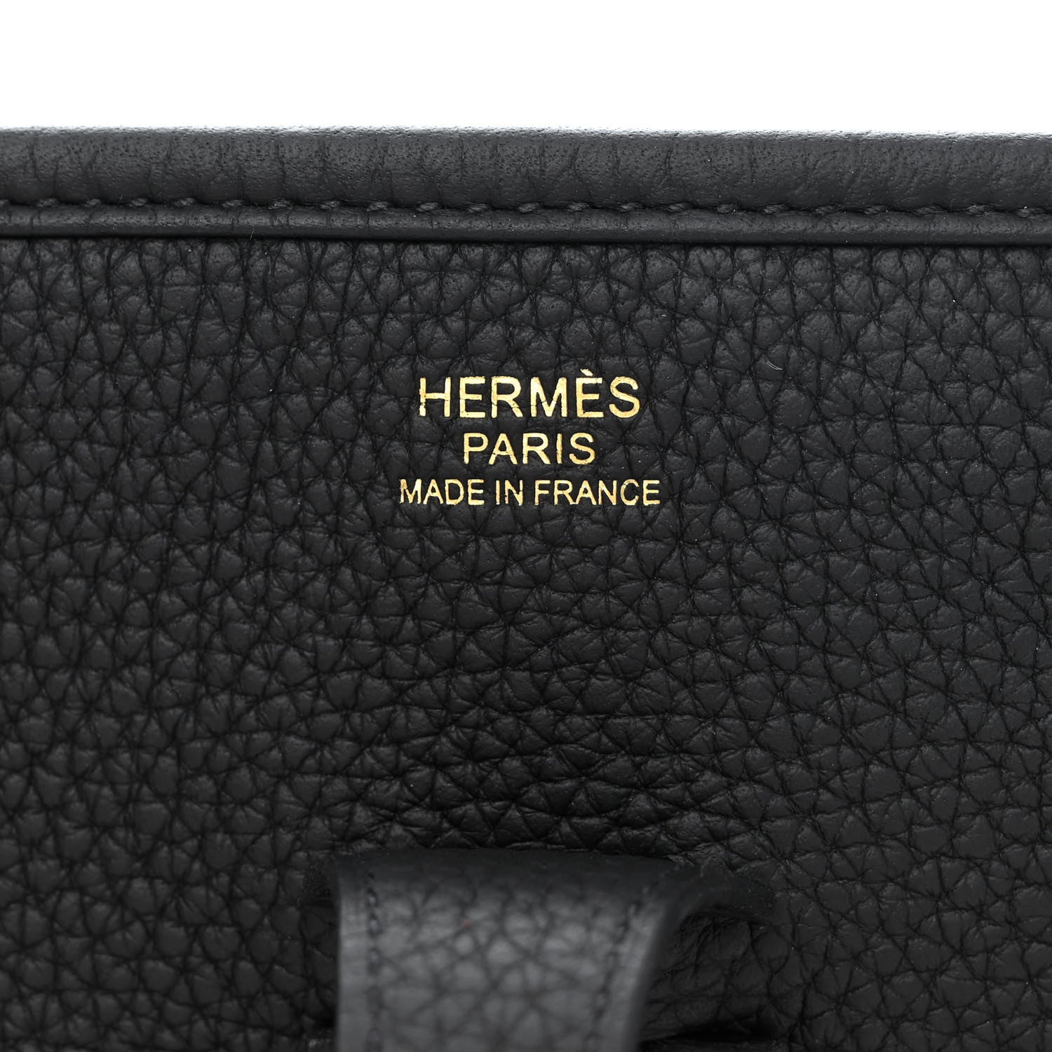 Hermes Taurillon Clemence Evelyne III PM Black 6 of 13