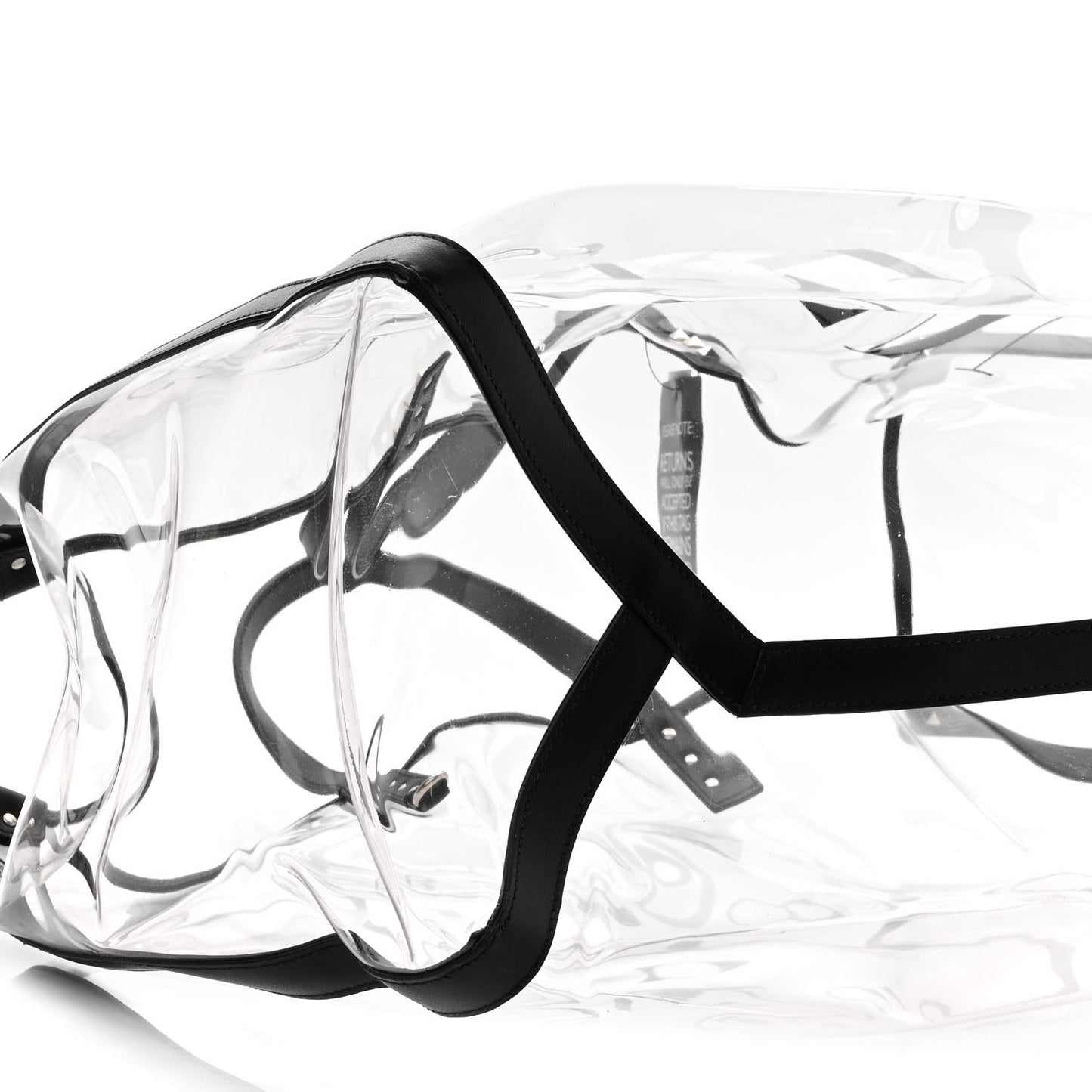 Plexy VLTN Large Shopping Bag Transparent