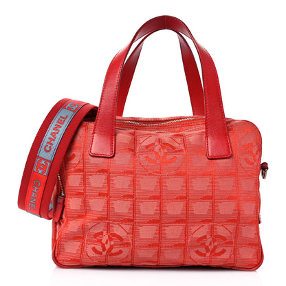 Chanel Nylon Small Travel Tote Red 1 of 9