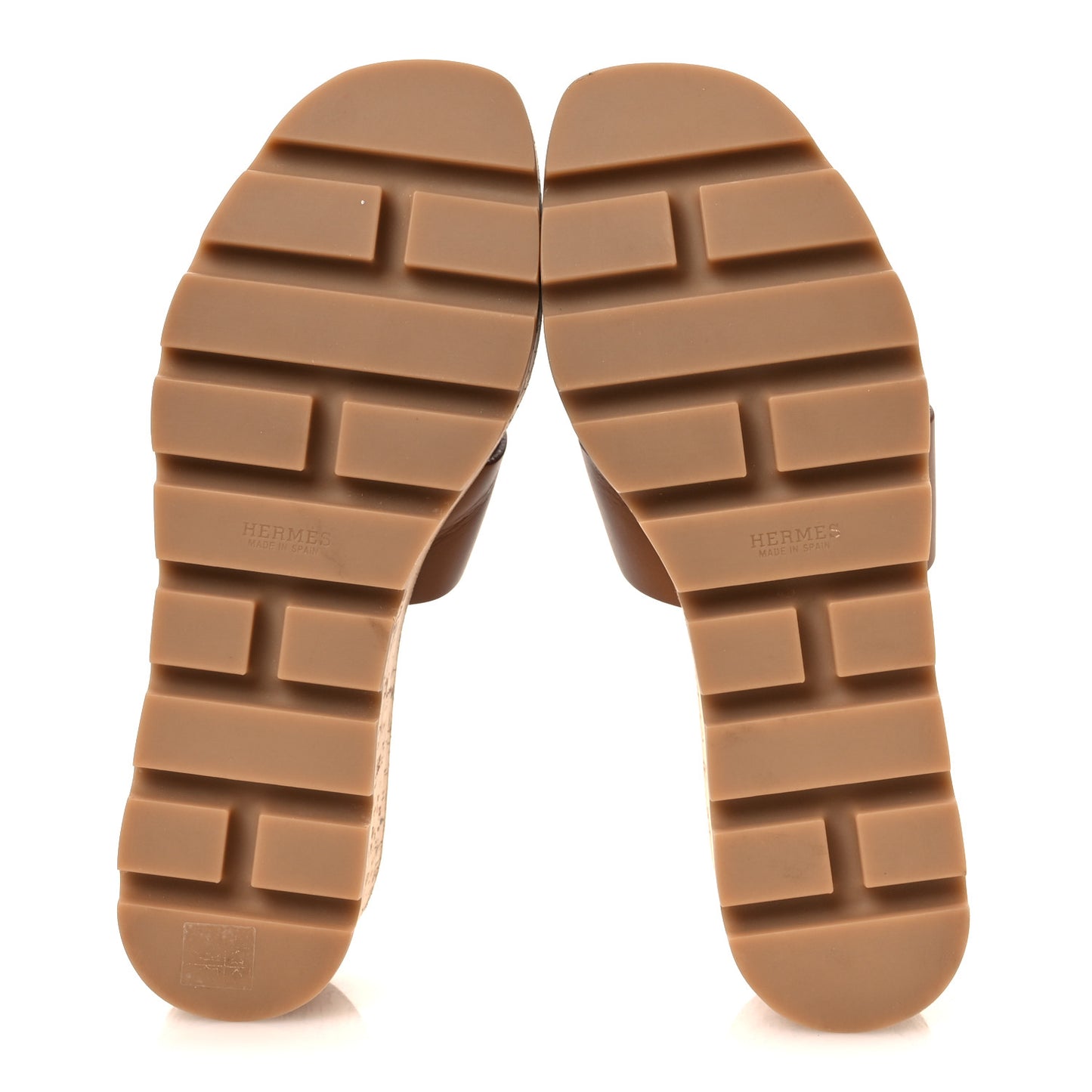 Calfskin Cork Eze 30 Sandals 37 Naturel
