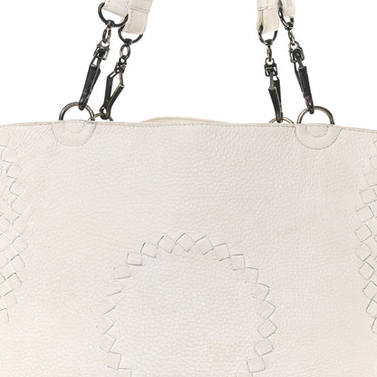 Bottega Veneta Nappa Intrecciato Tote White 8 of 18