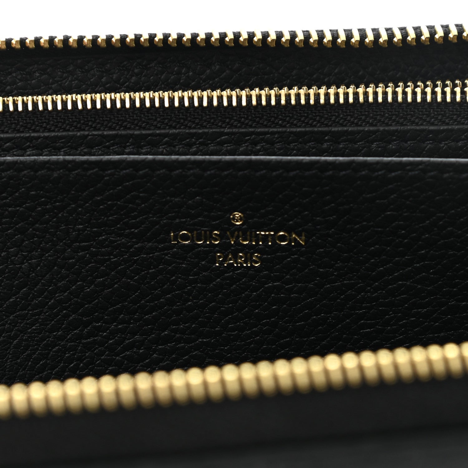 Louis Vuitton Empreinte Zippy Wallet Black 6 of 10