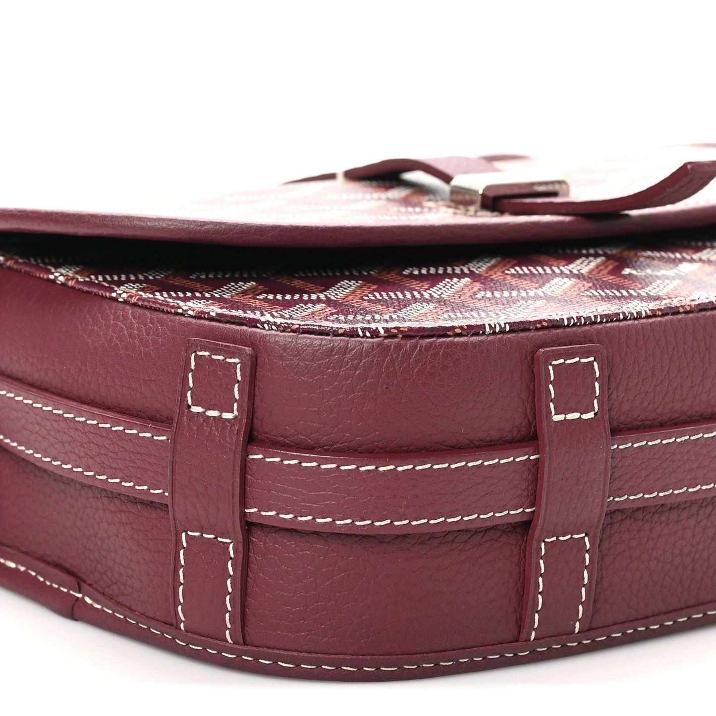 Goyardine Belvedere II PM Messenger Bag Bordeaux