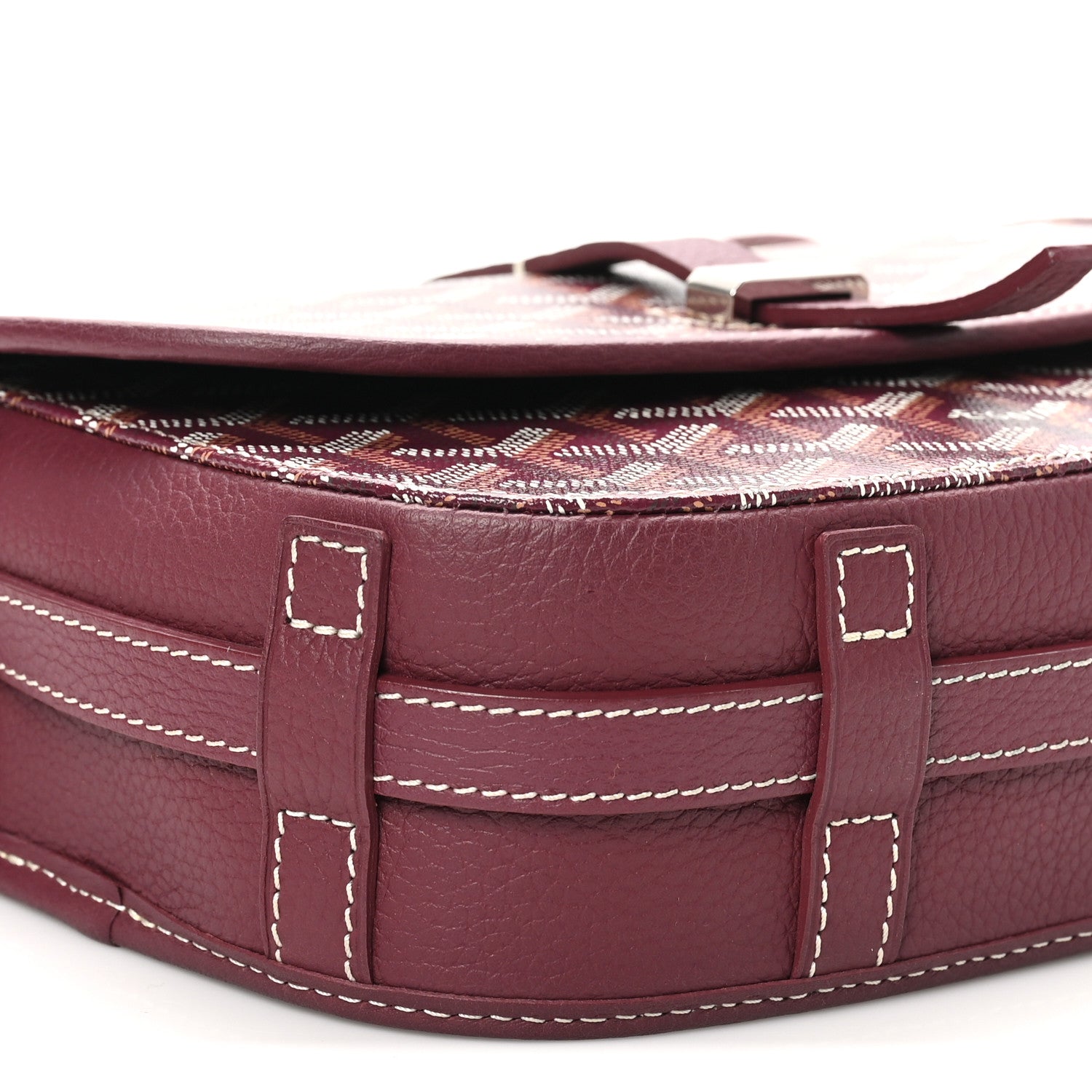 Goyard Goyardine Belvedere II PM Messenger Bag Bordeaux 8 of 9