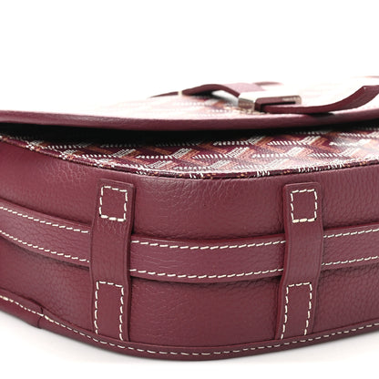 Goyard Goyardine Belvedere II PM Messenger Bag Bordeaux 8 of 9