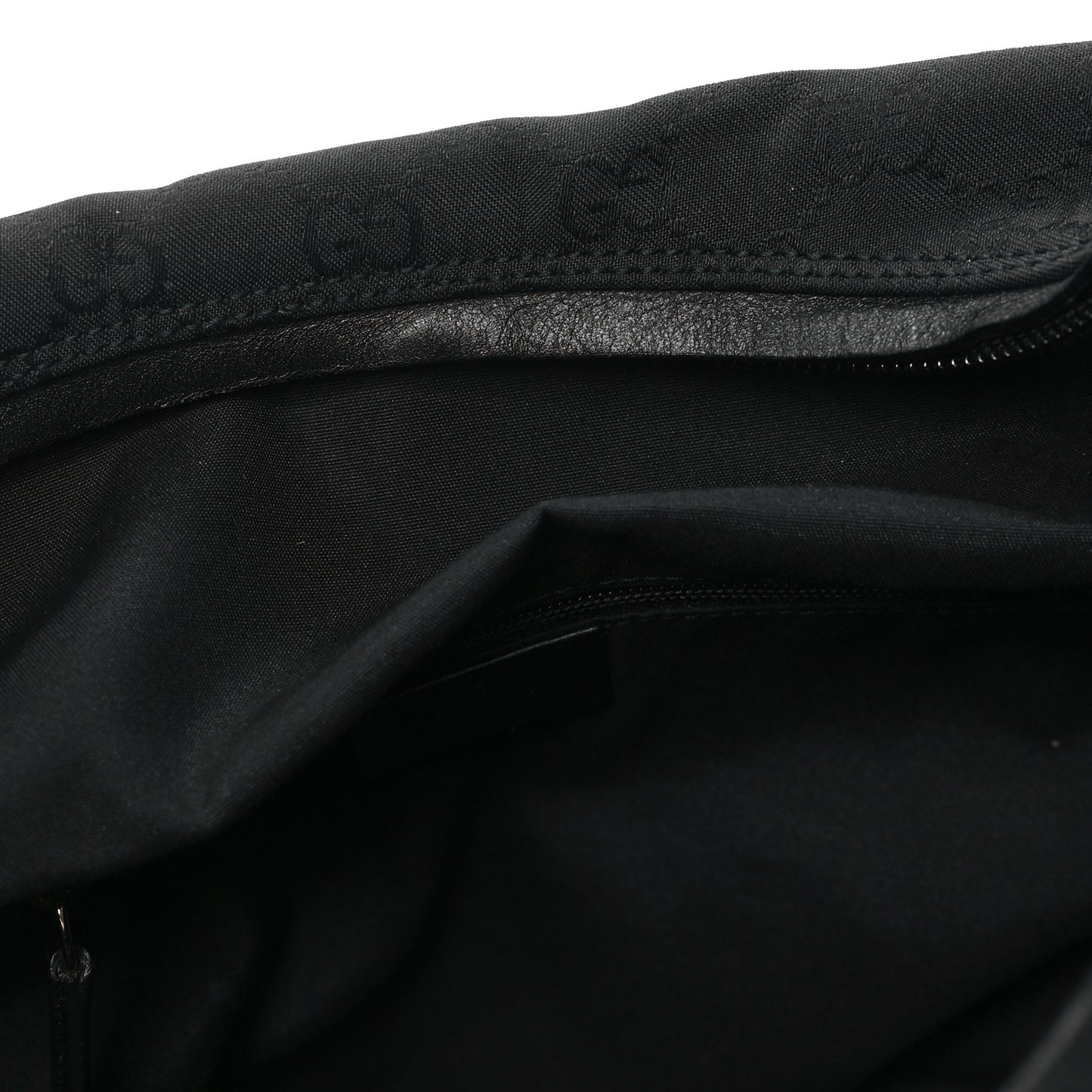 Nylon Monogram Large Hobo Black
