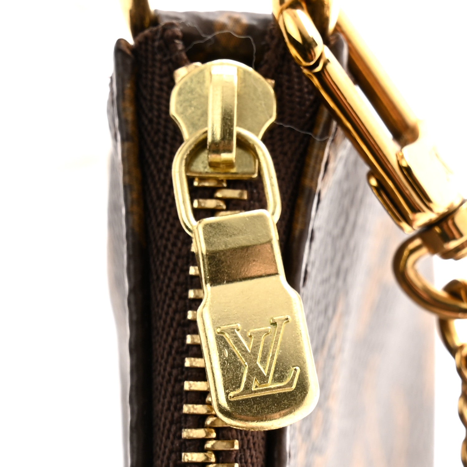 Louis Vuitton Monogram Mini Pochette Accessories 8 of 9