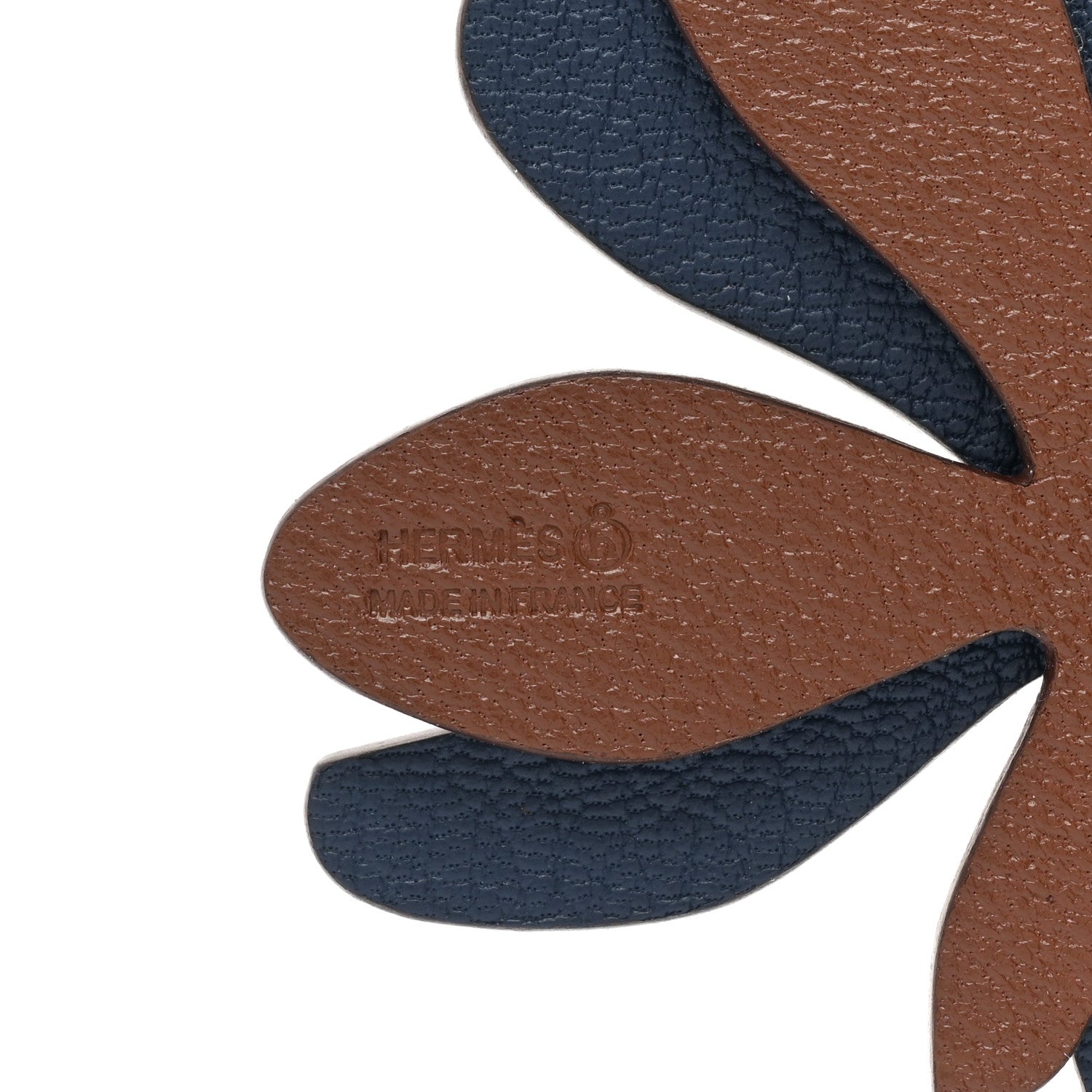 Hermes Togo Petit H Bag Flower Charm 3 of 3
