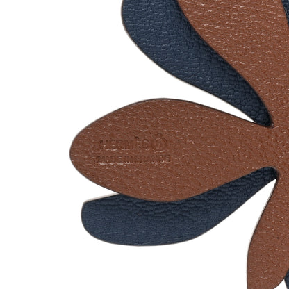 Hermes Togo Petit H Bag Flower Charm 3 of 3