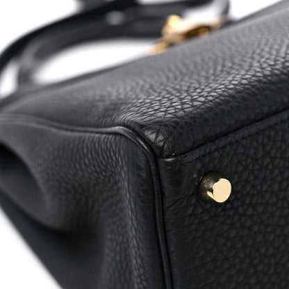 Hermes Taurillon Clemence Kelly Retourne 32 Black 8 of 14