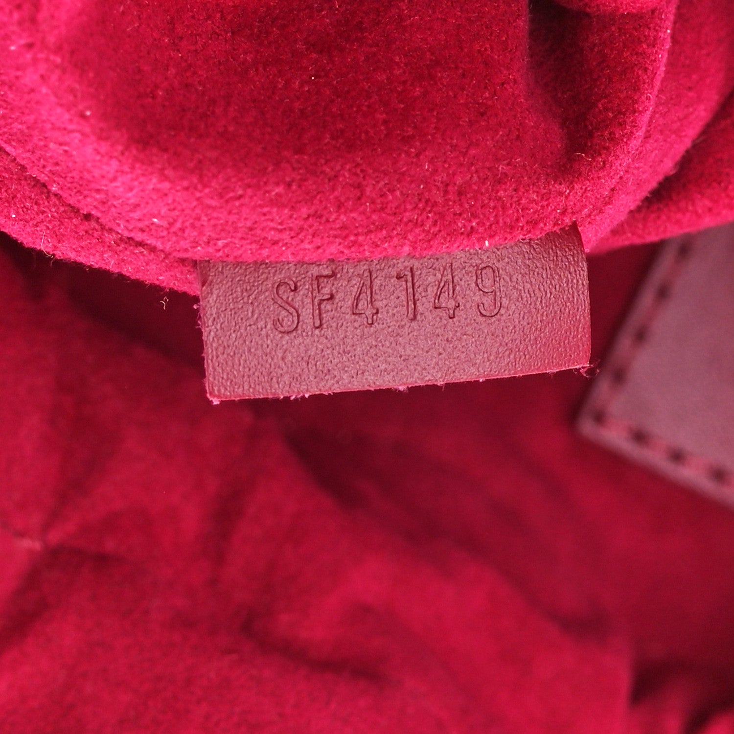 Louis Vuitton Monogram Pouch Noe Fuchsia 7 of 10