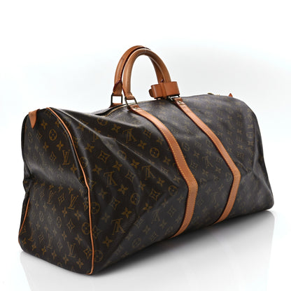 Louis Vuitton Monogram Keepall 55 2 of 13