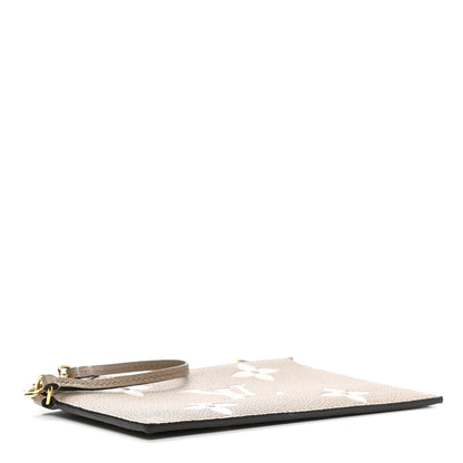 Louis Vuitton Empreinte Monogram Giant Neonoe MM Pochette Tourterelle Creme 4 of 6