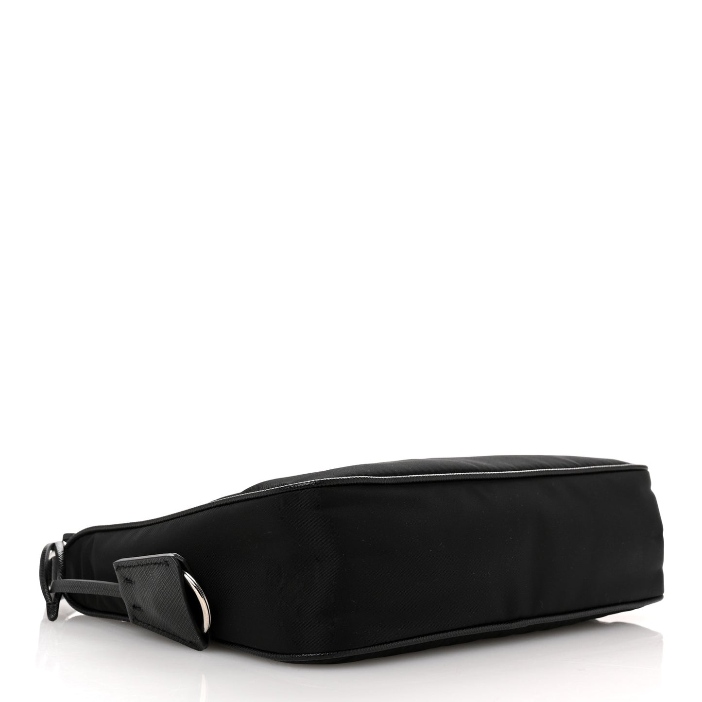 Tessuto Nylon Saffiano Mini Re-Edition 2005 Bag Black