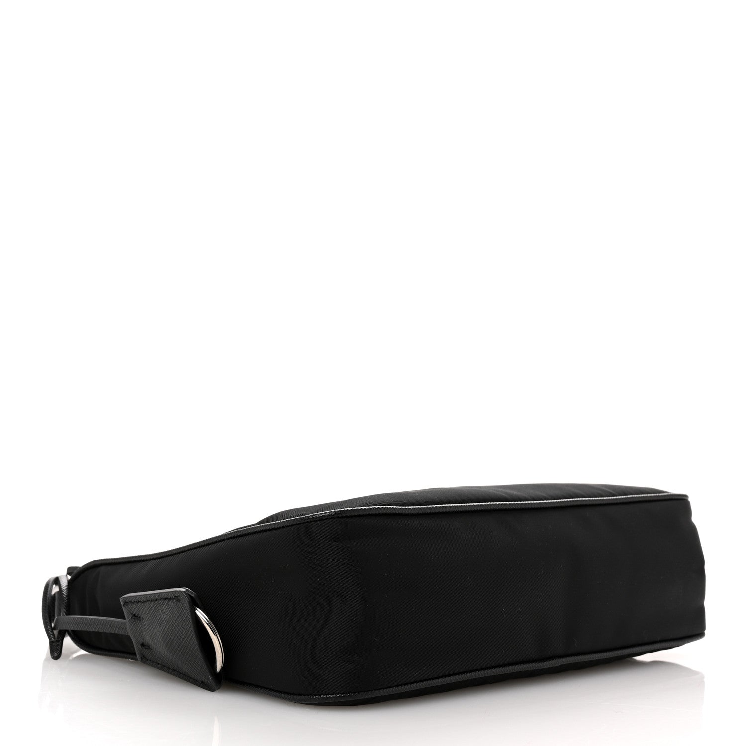 Prada Tessuto Nylon Saffiano Mini Re-Edition 2005 Bag Black 4 of 10