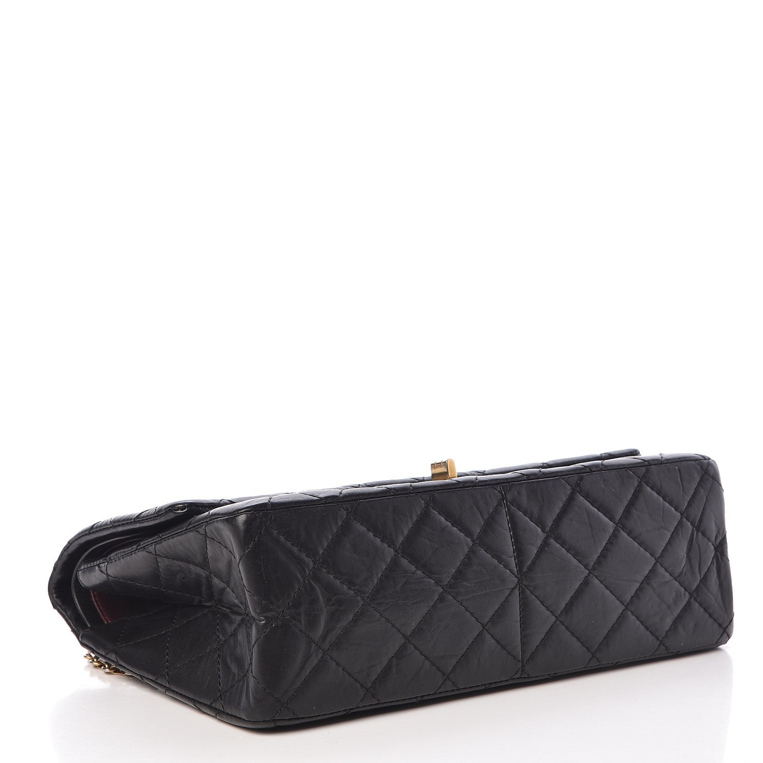 Chanel Aged Calfskin Quilted 2.55 Reissue 226 Flap Black 4 of 11