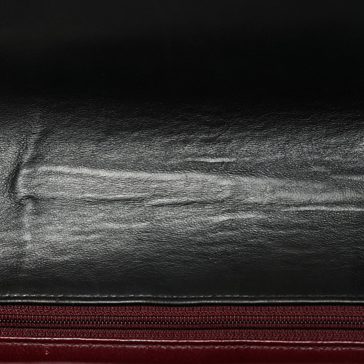 Lambskin Quilted Medium Single Flap Black