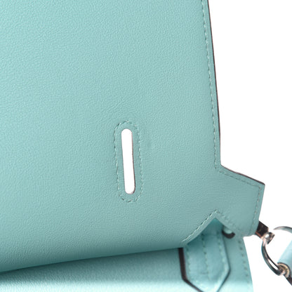 Hermes Swift Taurillon Clemence Jypsiere 28 Bleu Atoll 12 of 15