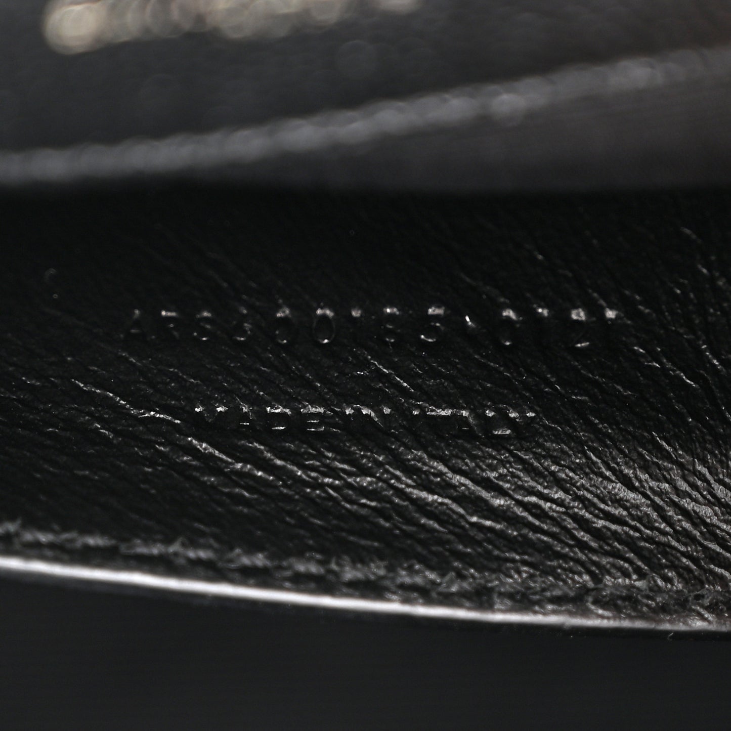 Grain De Poudre Textured Mixed Matelasse Triquilt Medium Monogram Monochrome Satchel Black