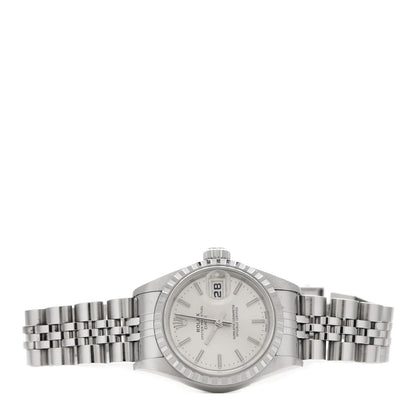 Rolex Stainless Steel 26mm Oyster Perpetual Date Watch Silver 79240 2 of 4