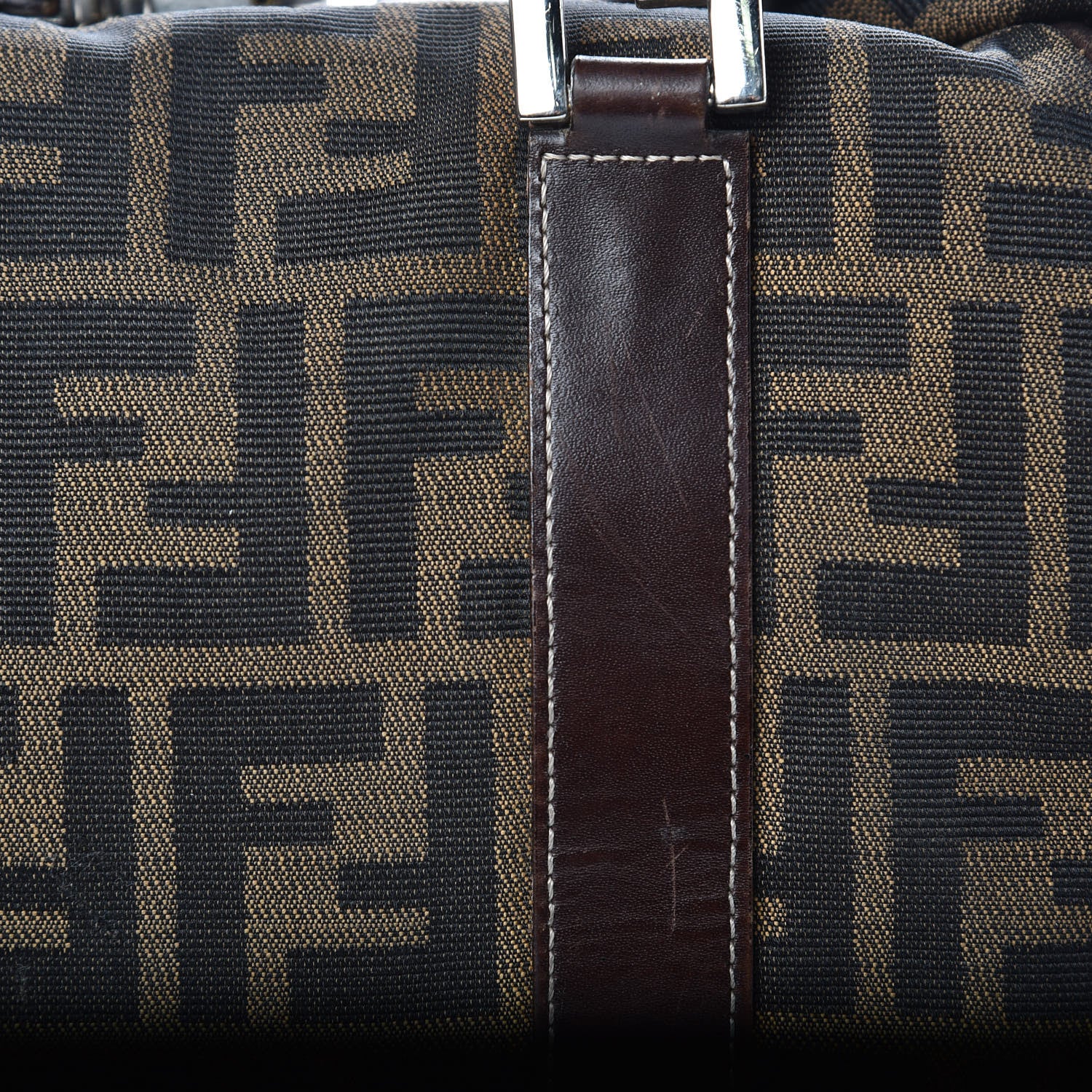 Fendi Zucca Boston Tobacco 15 of 17